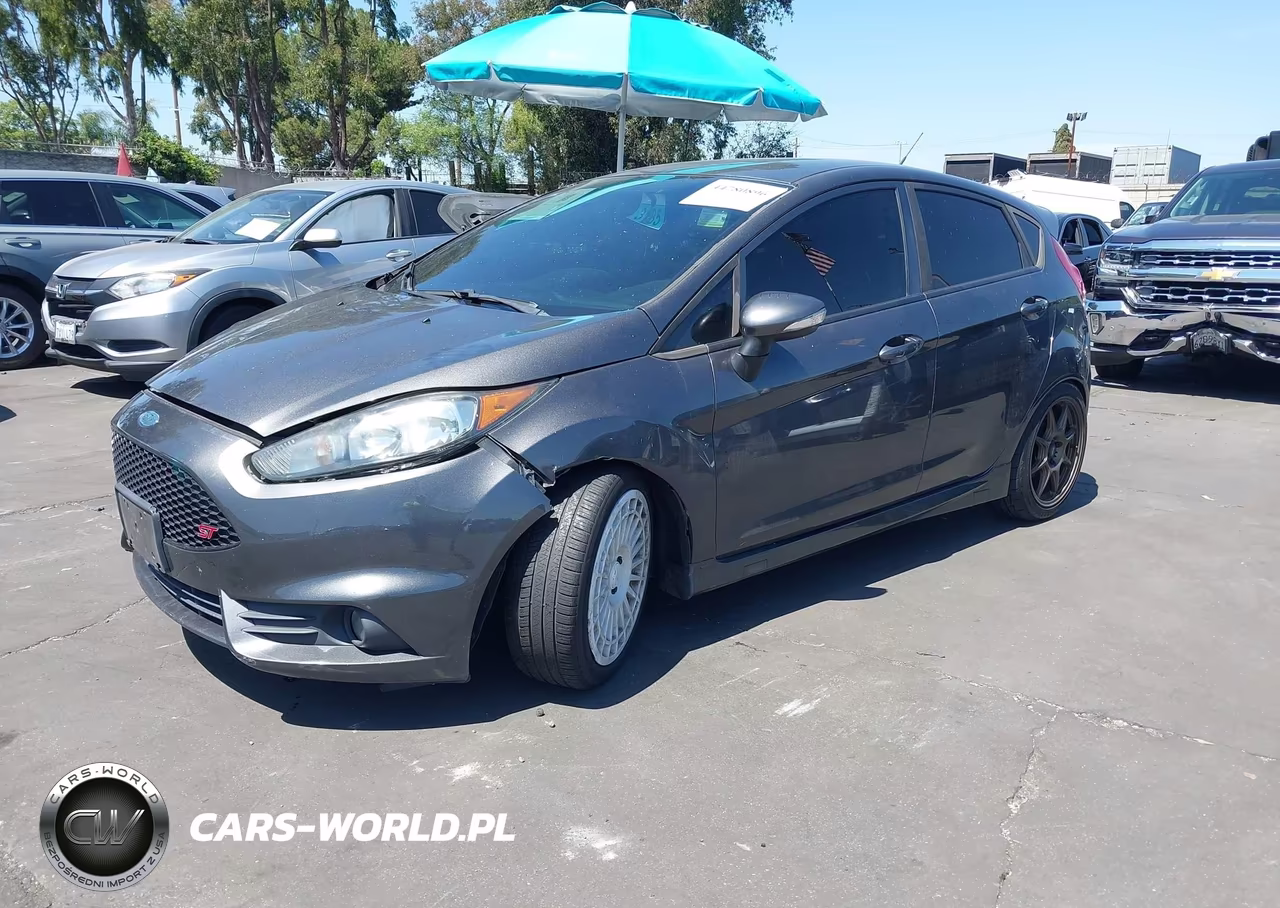 2018 Ford Fiesta St VIN:3FADP4GX7JM121846 - 2
