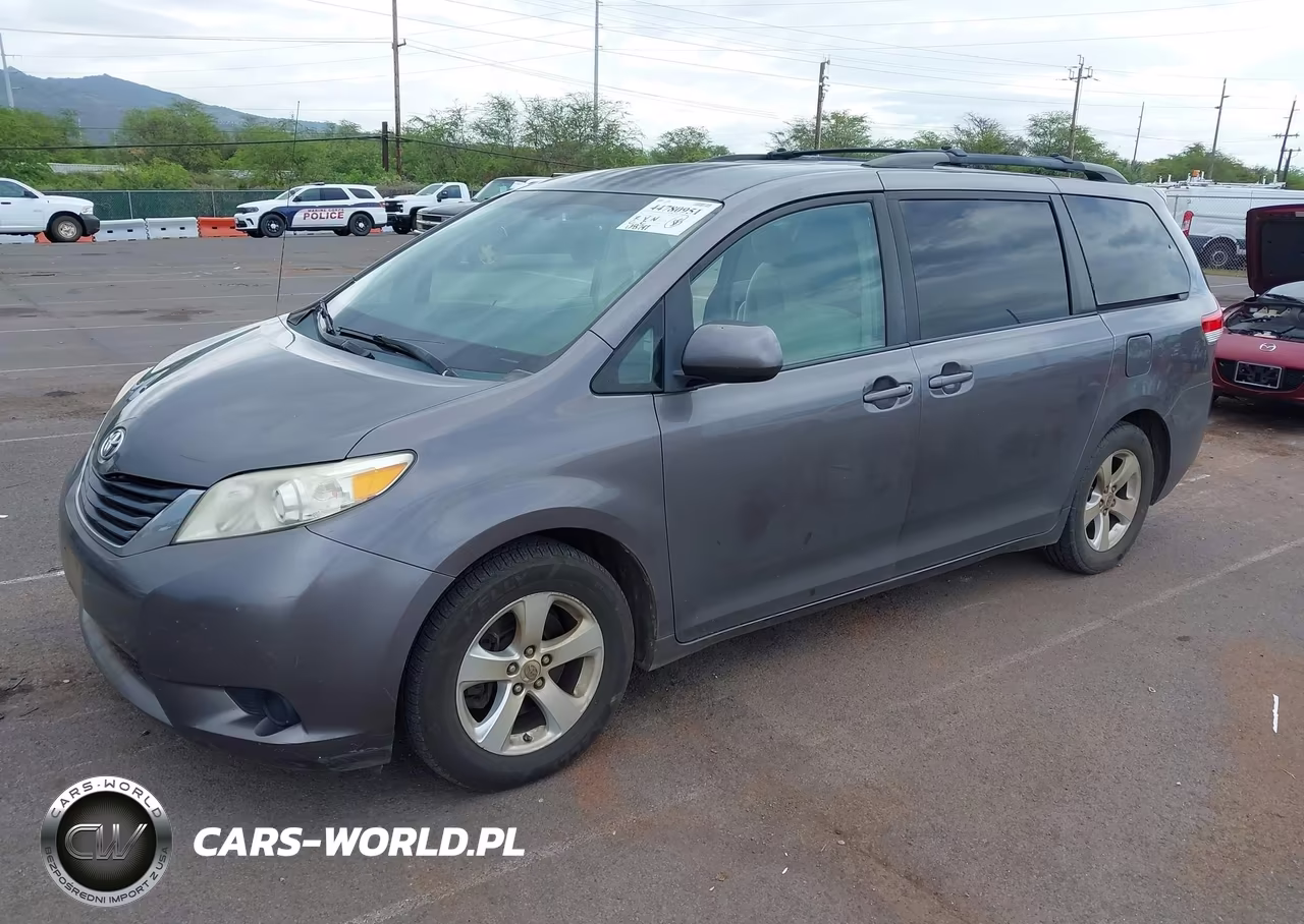 2011 Toyota Sienna Le V6-Le V6 Auto Access Seat VIN:5TDKK3DC1BS064217 - 2