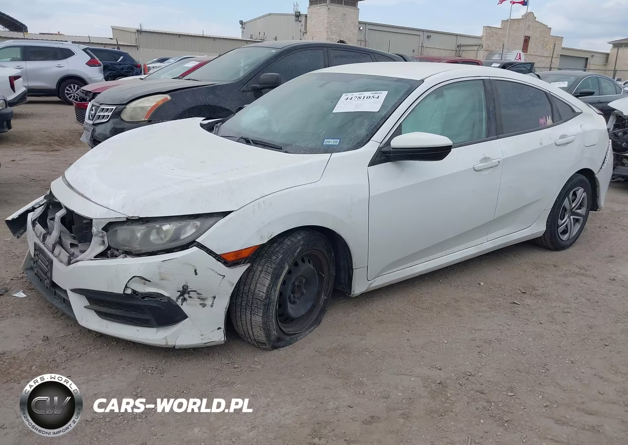 2016 Honda Civic Lx VIN:19XFC2F54GE094367 - 2