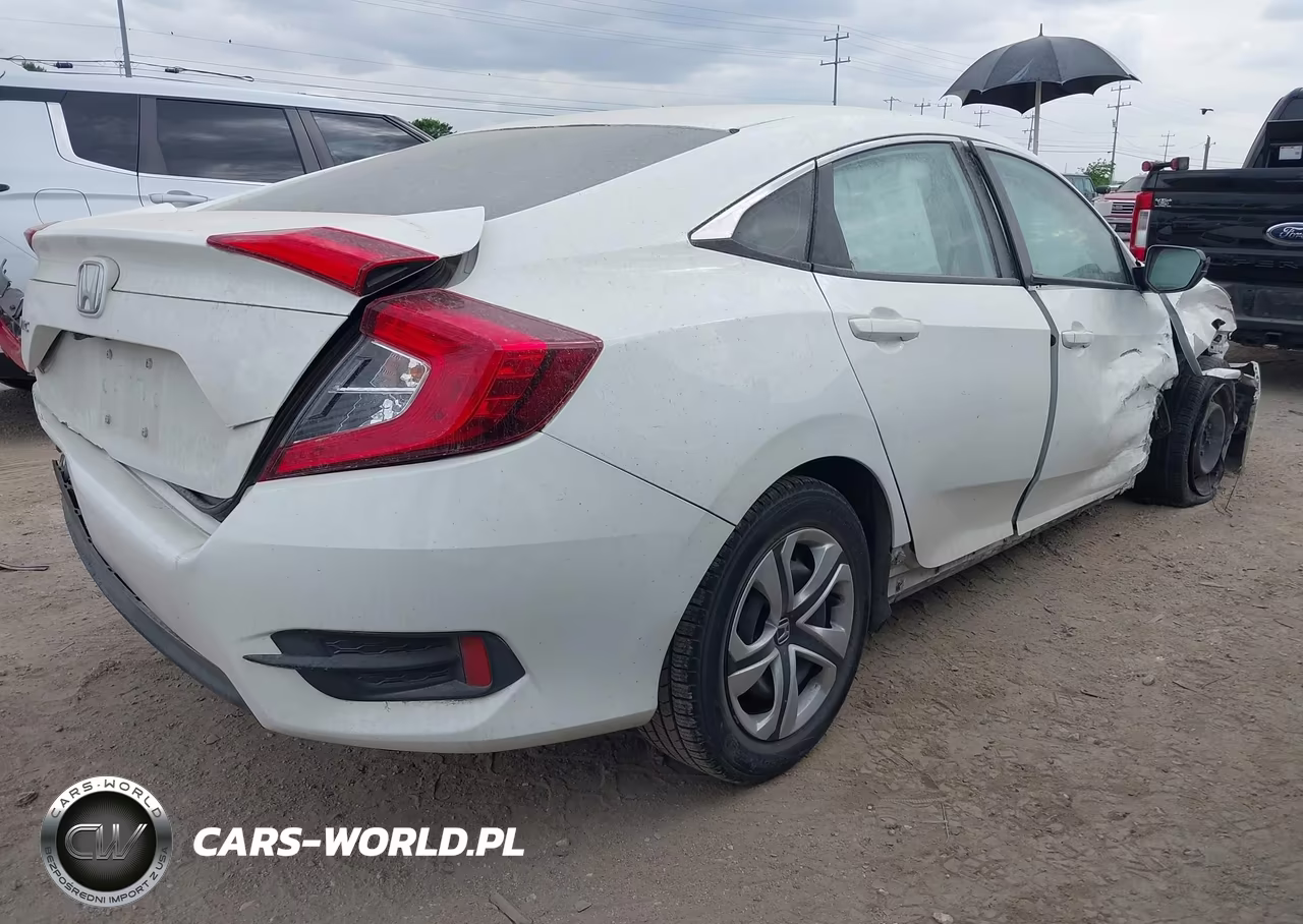 2016 Honda Civic Lx VIN:19XFC2F54GE094367 - 4