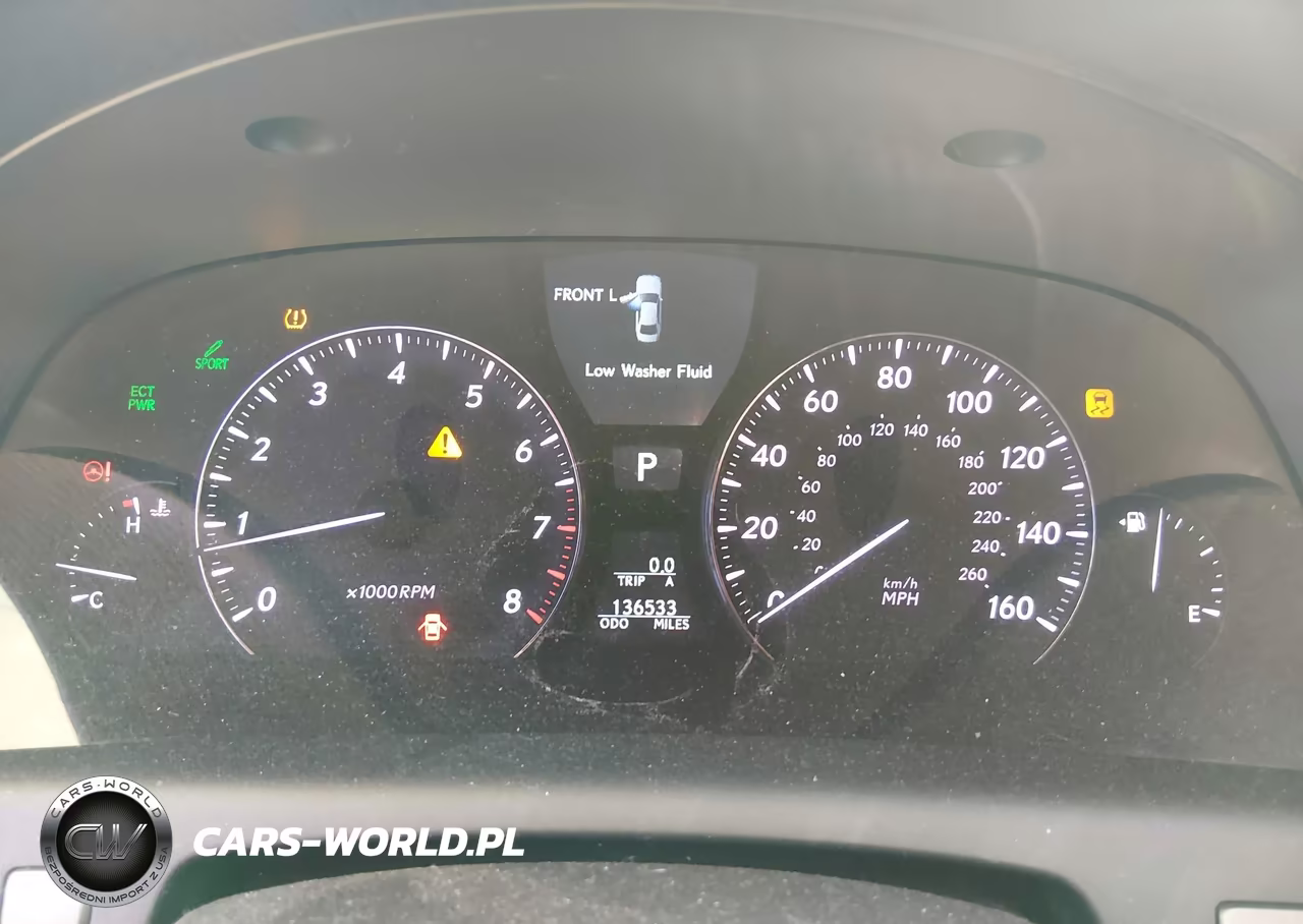 2010 Lexus Ls 460 VIN:JTHCL5EF1A5005502 - 7