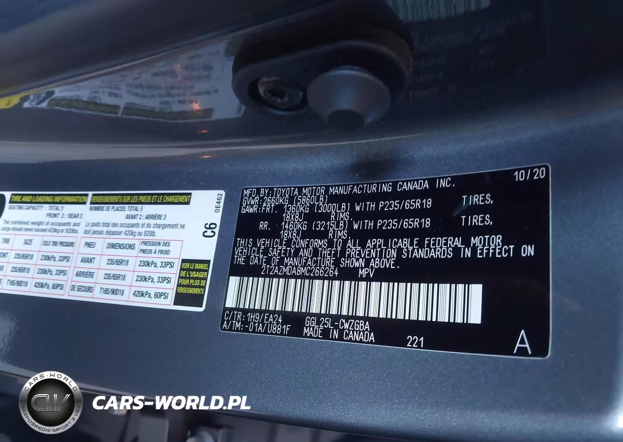 2021 Lexus Rx 350 VIN:2T2AZMDA8MC266264 - 9