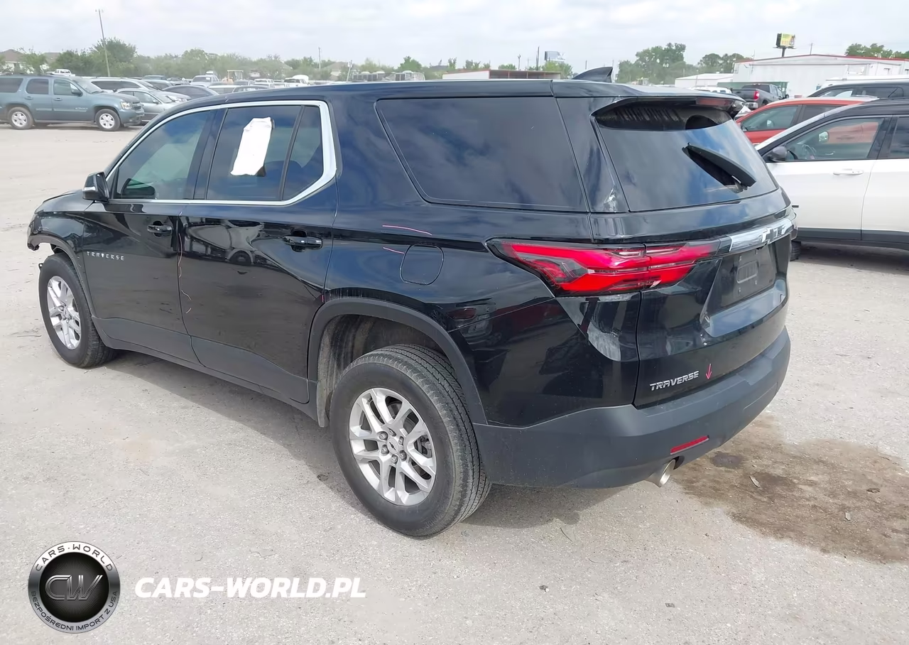 2023 Chevrolet Traverse Fwd Ls VIN:1GNERFKW5PJ319924 - 3