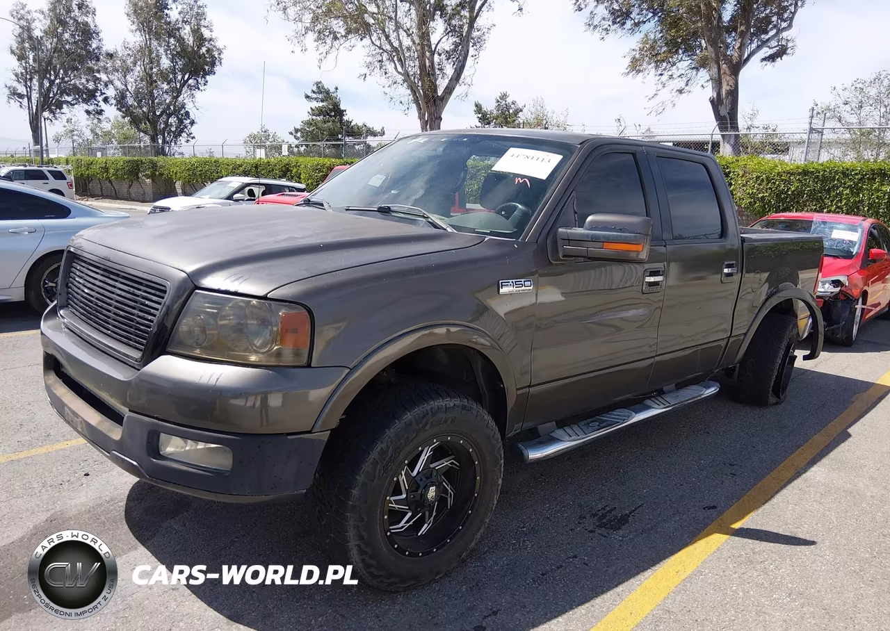 2005 Ford F-150 Lariat-Xlt VIN:1FTPW125X5FB49838 - 2