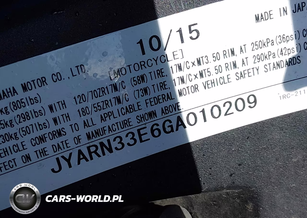 2016 Yamaha Fz09 VIN:JYARN33E6GA010209 - 10