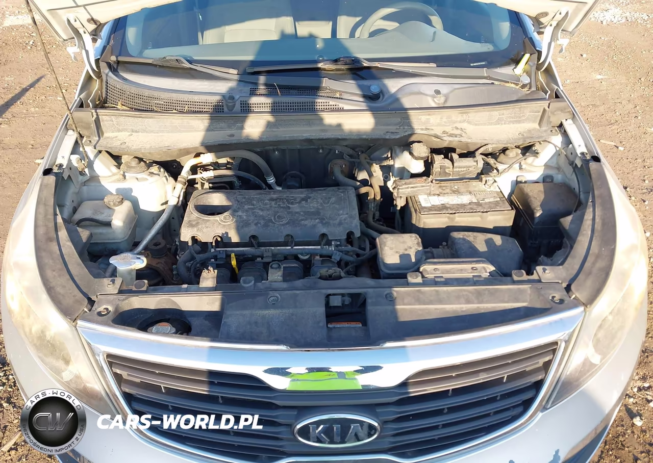 2012 Kia Sportage Lx VIN:KNDPB3A29C7267854 - 10