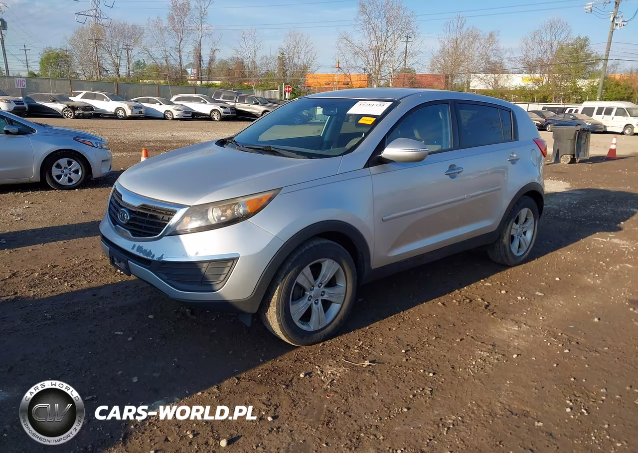 2012 Kia Sportage Lx VIN:KNDPB3A29C7267854 - 2