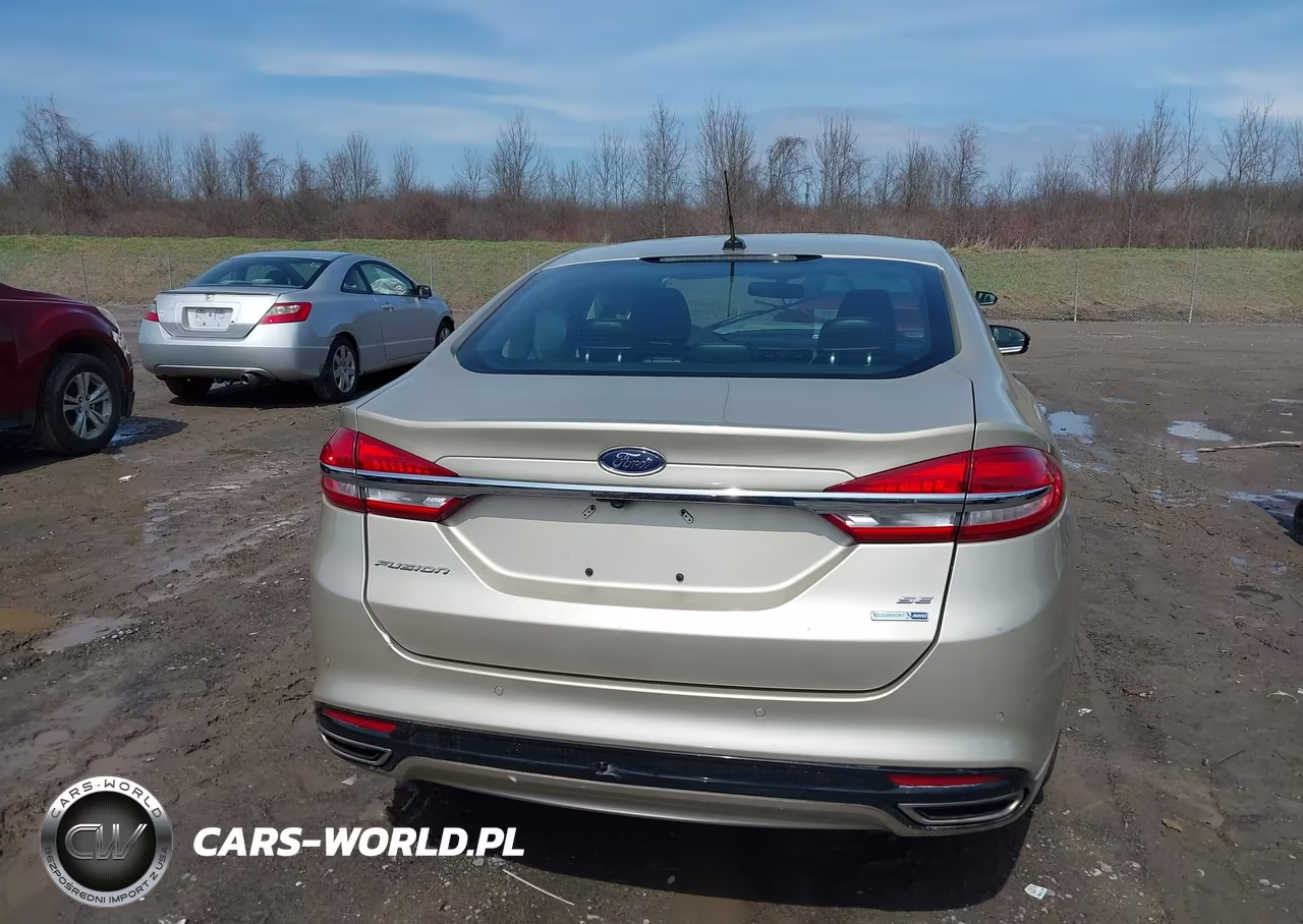2017 Ford Fusion Se VIN:3FA6P0T95HR249315 - 16