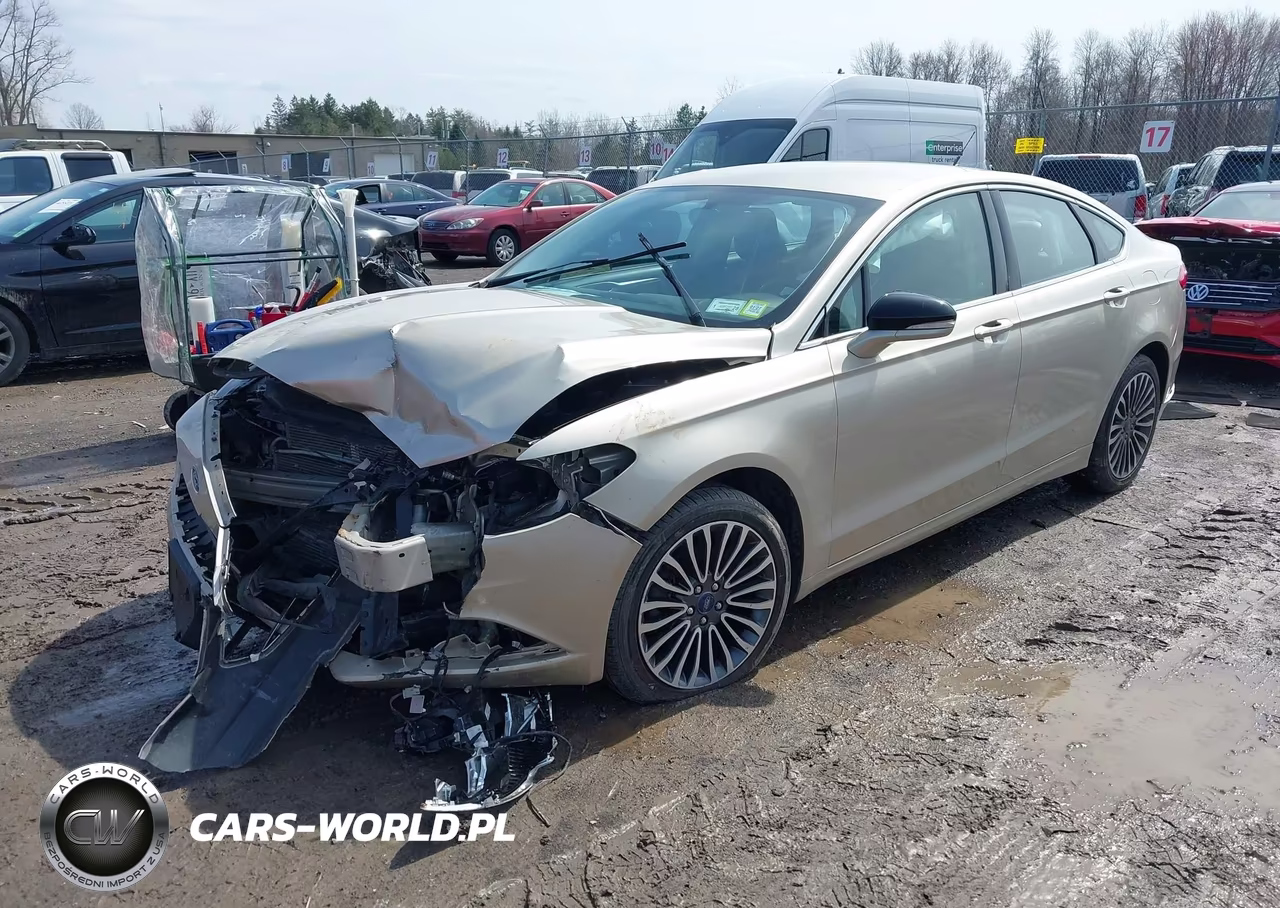 2017 Ford Fusion Se VIN:3FA6P0T95HR249315 - 2
