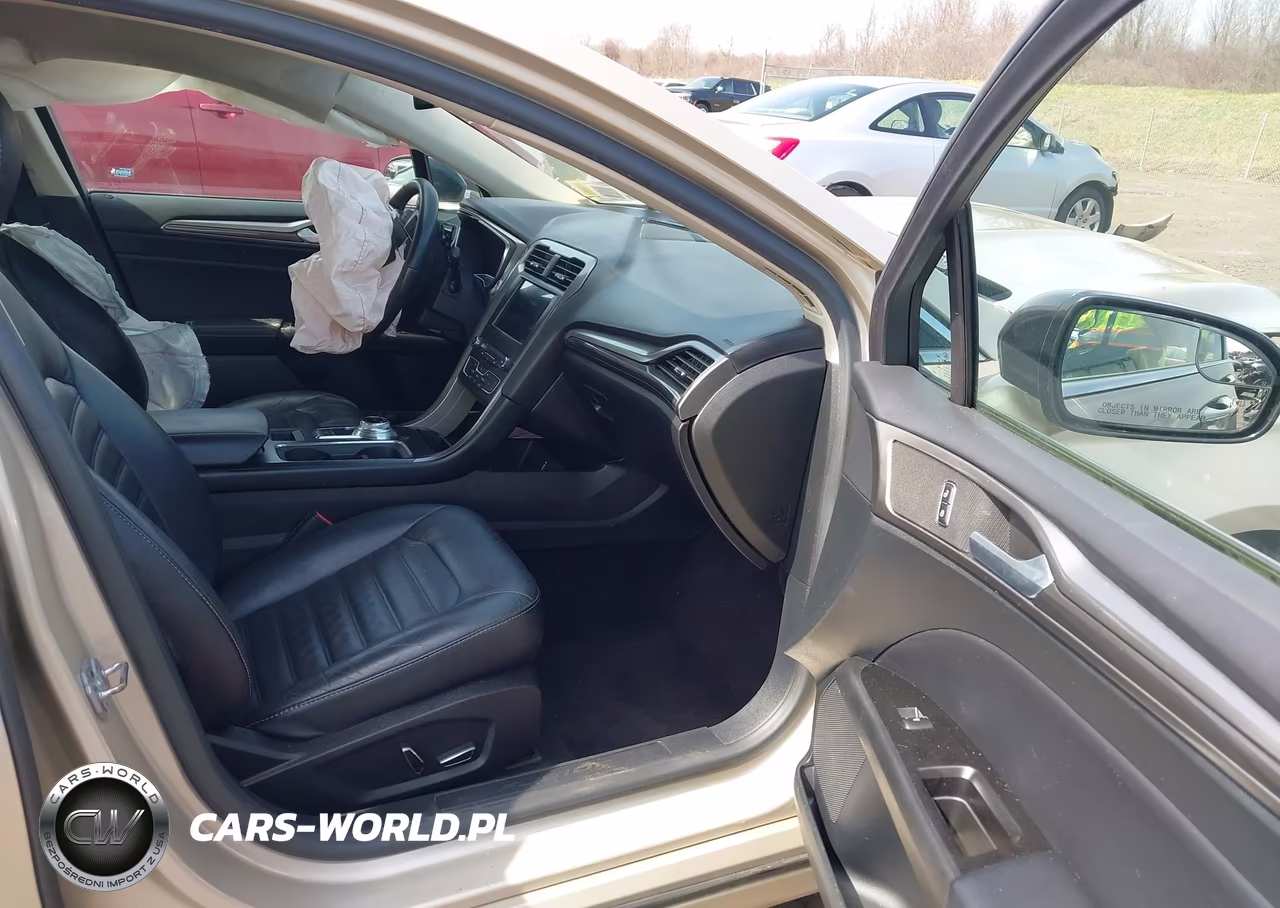 2017 Ford Fusion Se VIN:3FA6P0T95HR249315 - 5