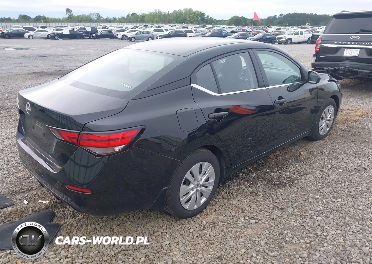 2025 Nissan Sentra S VIN:3N1AB8BV3SY217124 - 4