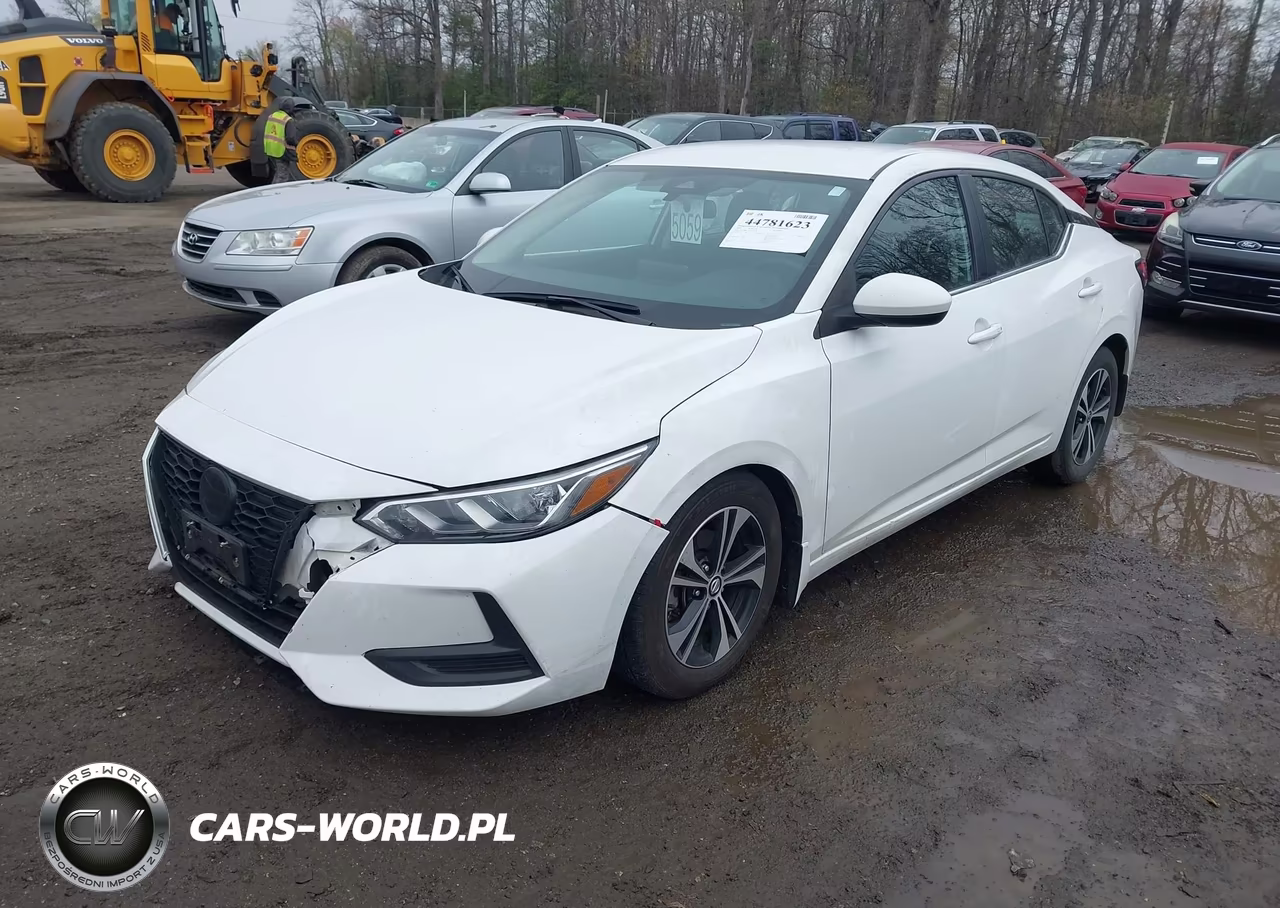 2022 Nissan Sentra Sv Xtronic Cvt VIN:3N1AB8CV3NY205784 - 2