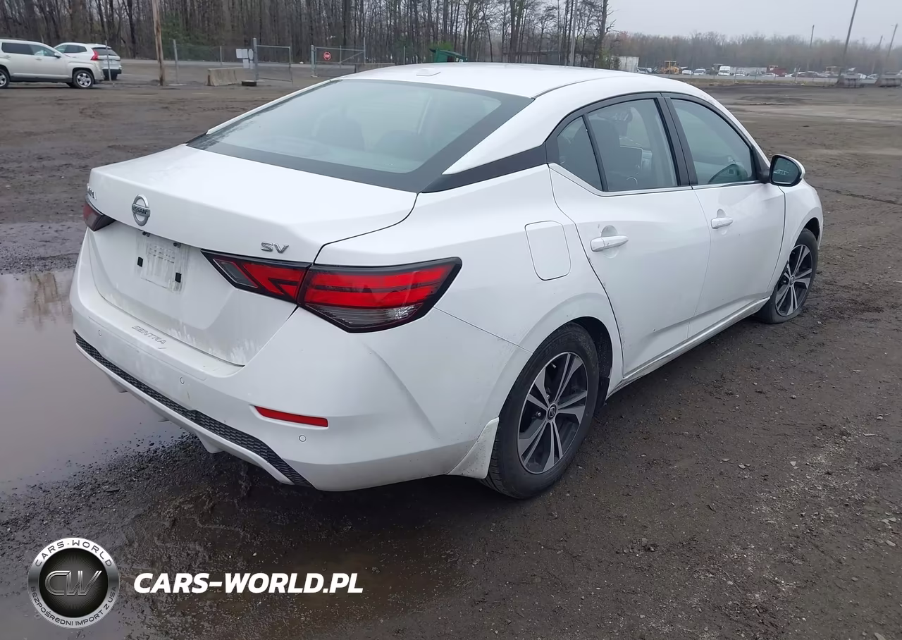 2022 Nissan Sentra Sv Xtronic Cvt VIN:3N1AB8CV3NY205784 - 4