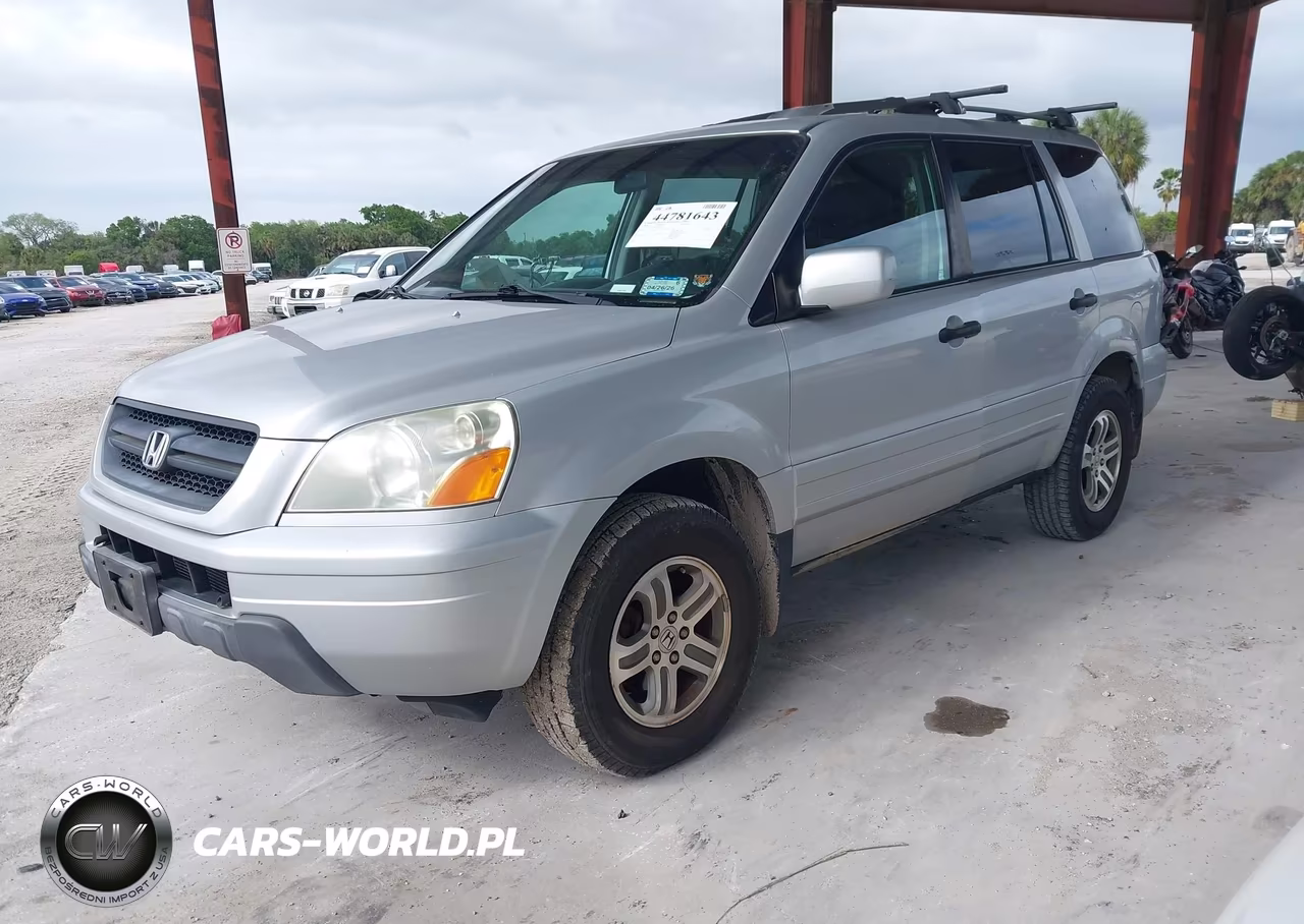 2004 Honda Pilot Ex-L VIN:2HKYF187X4H621733 - 2
