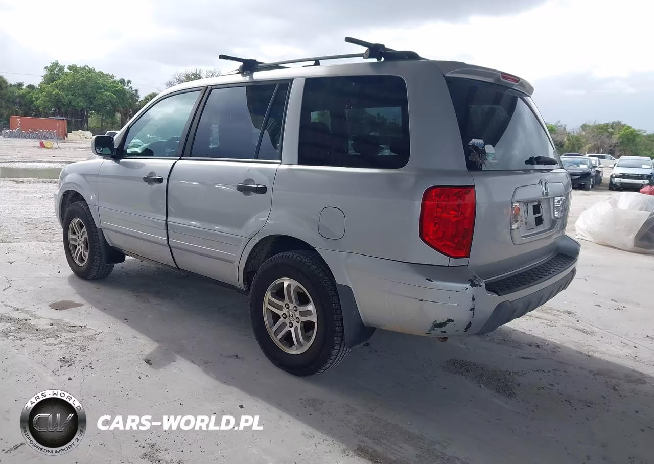 2004 Honda Pilot Ex-L VIN:2HKYF187X4H621733 - 3