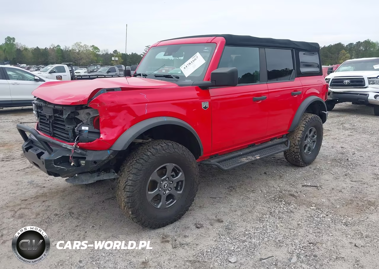 2021 Ford Bronco Big Bend VIN:1FMDE5BH4MLB07684 - 2