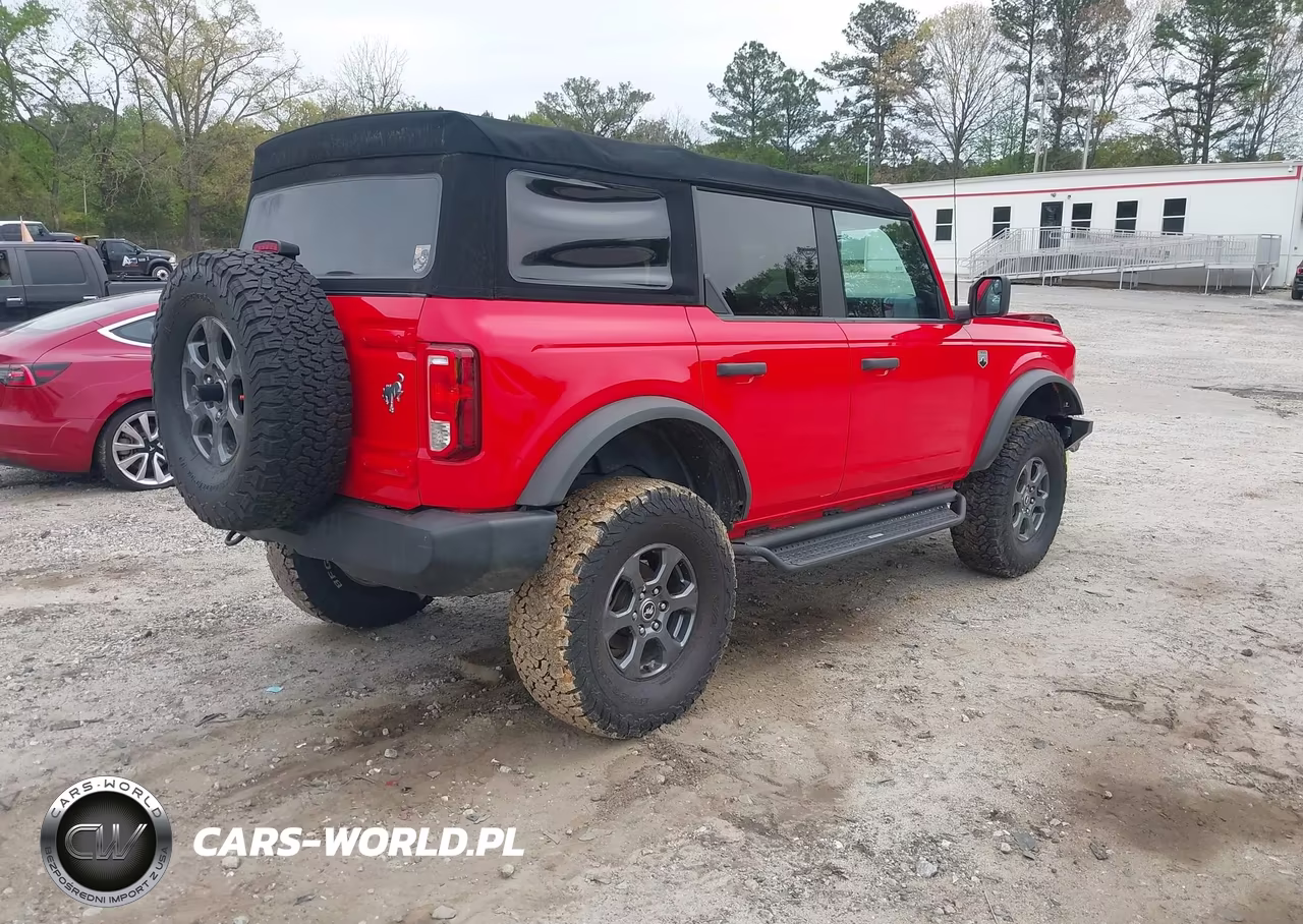 2021 Ford Bronco Big Bend VIN:1FMDE5BH4MLB07684 - 4