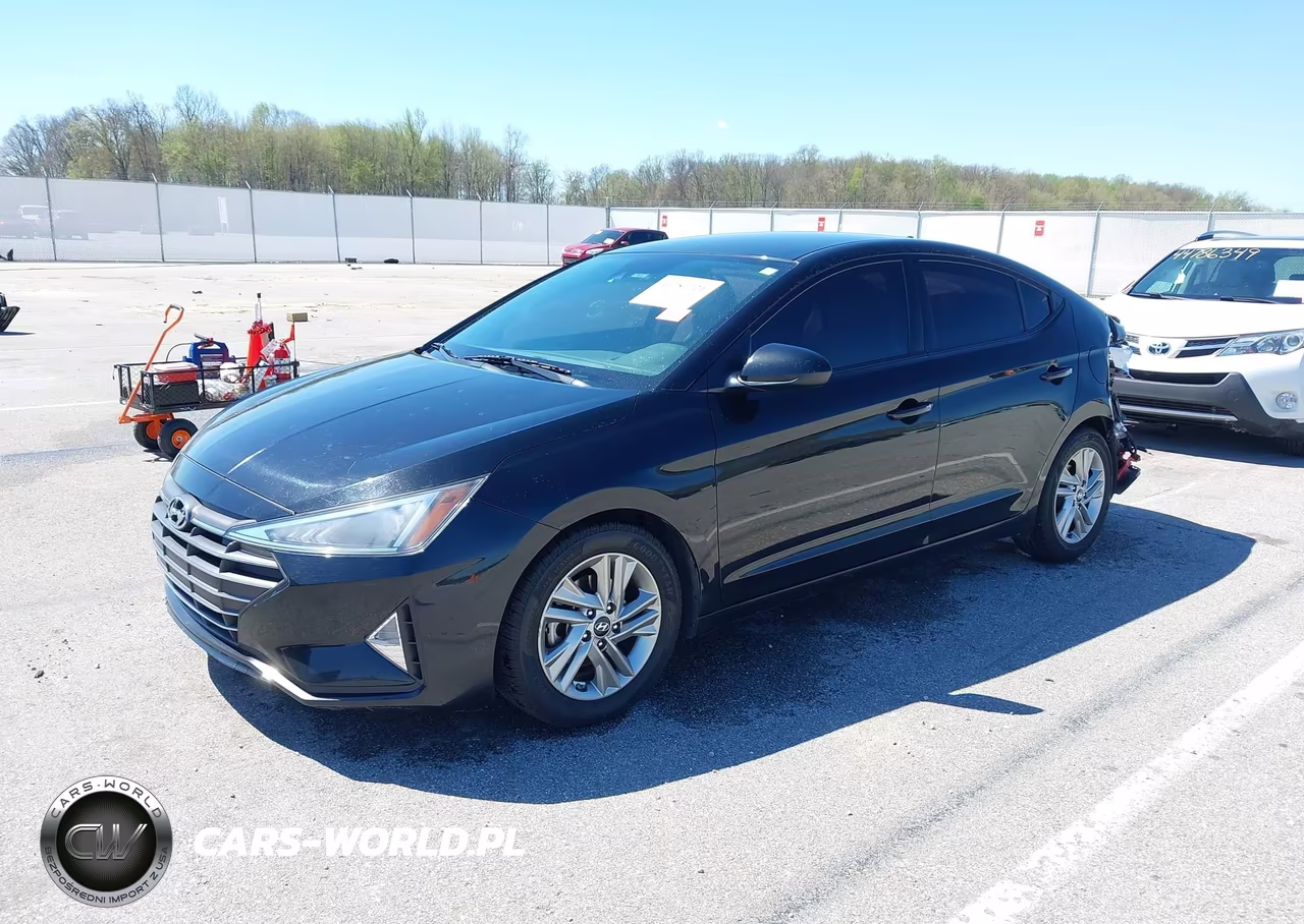 2019 Hyundai Elantra Sel VIN:5NPD84LF7KH478522 - 2