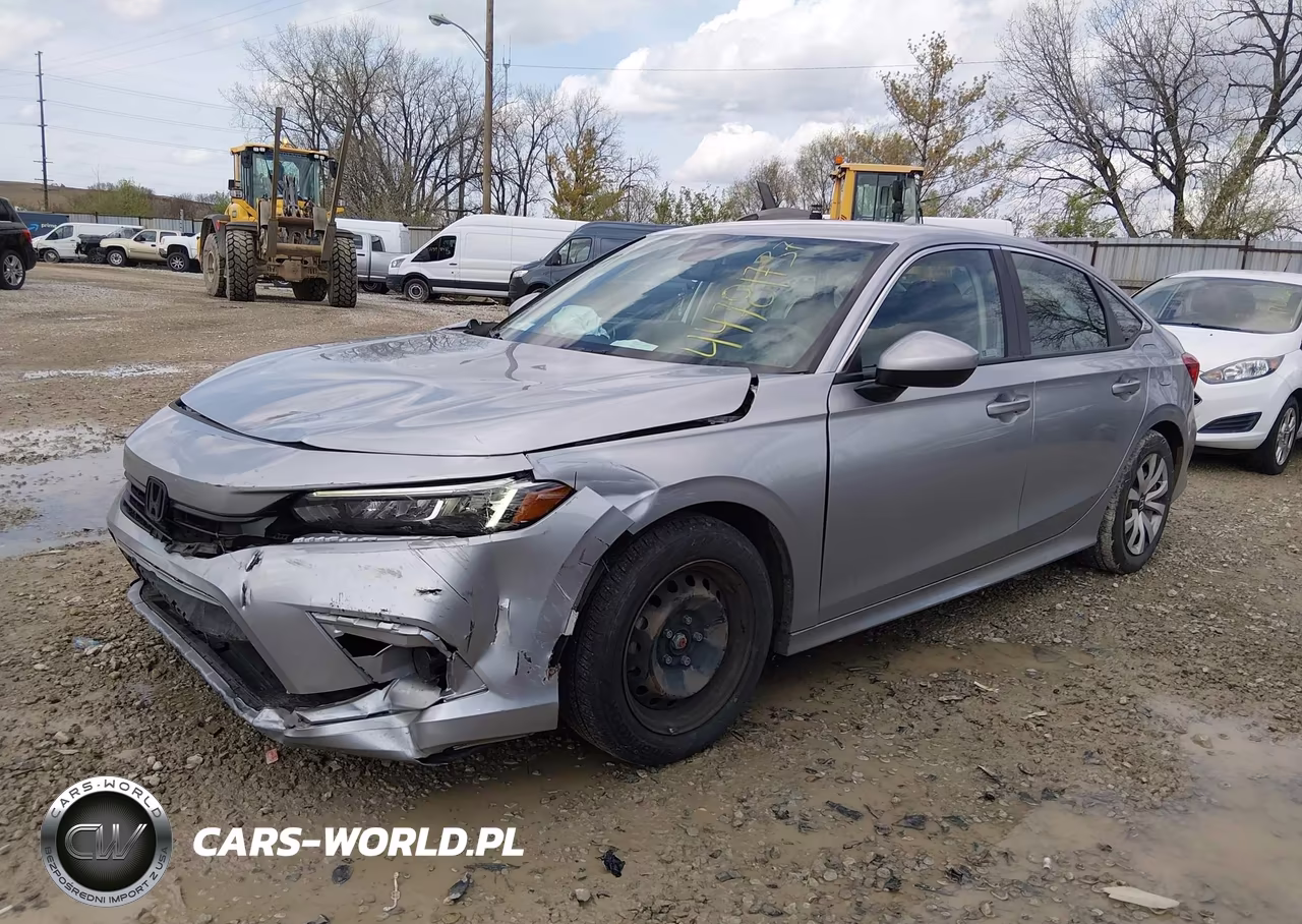 2023 Honda Civic Lx VIN:2HGFE2F2XPH530662 - 2