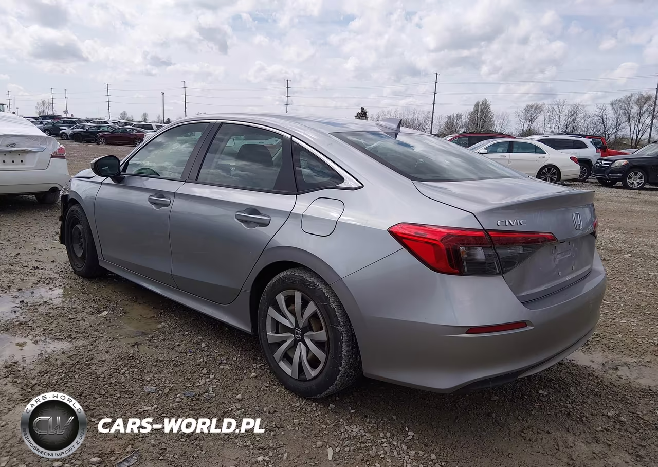 2023 Honda Civic Lx VIN:2HGFE2F2XPH530662 - 3