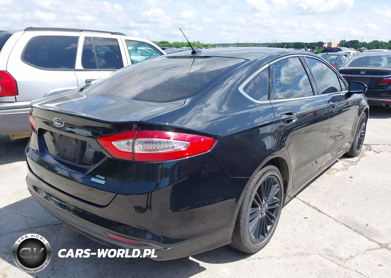 2014 Ford Fusion Se VIN:3FA6P0HD4ER240775 - 4