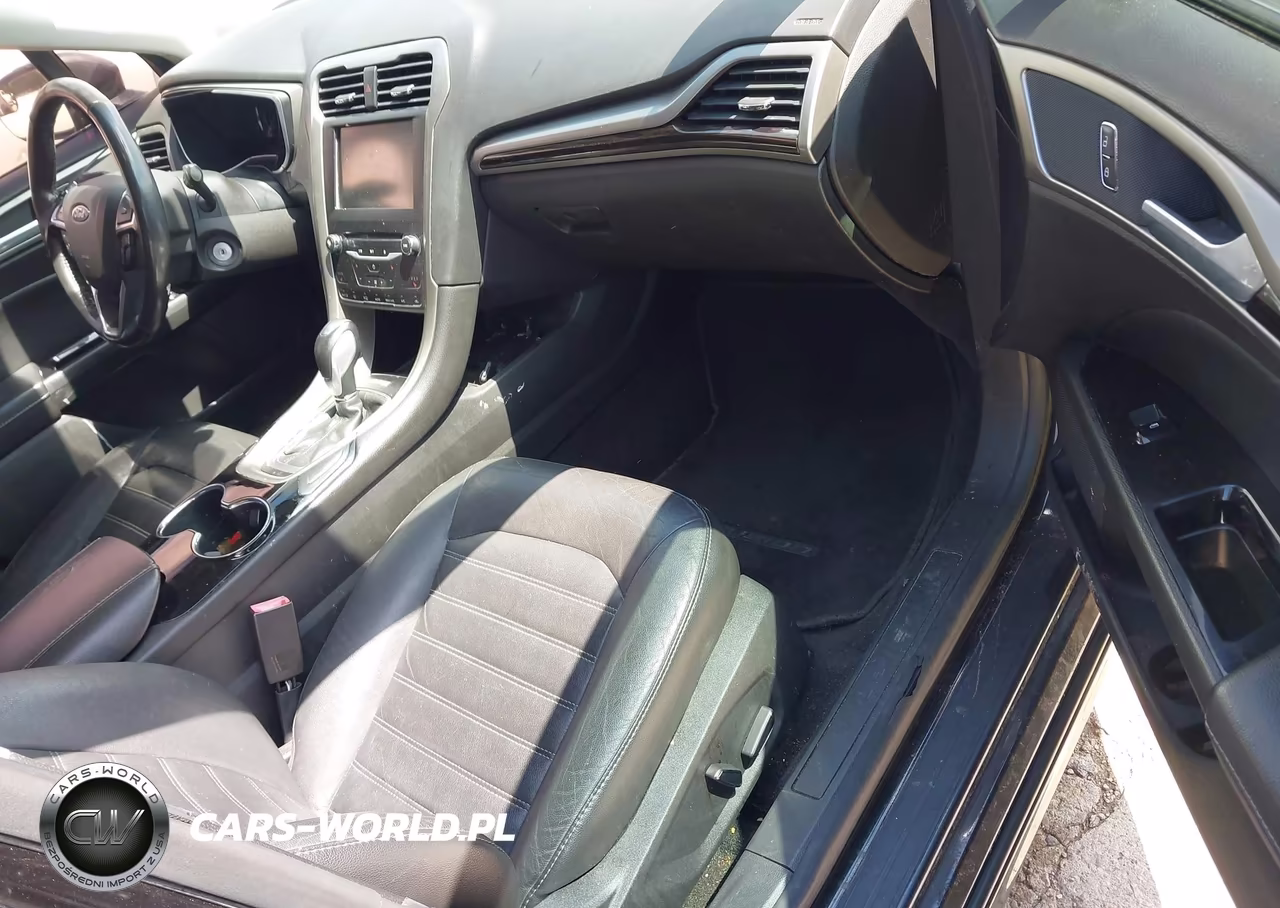 2014 Ford Fusion Se VIN:3FA6P0HD4ER240775 - 5