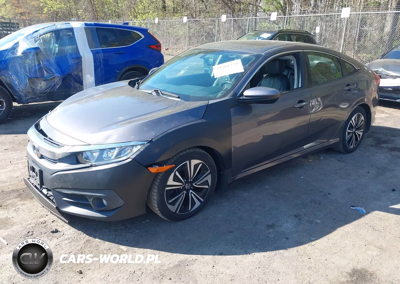2017 Honda Civic Ex-L VIN:2HGFC1F73HH651868 - 2