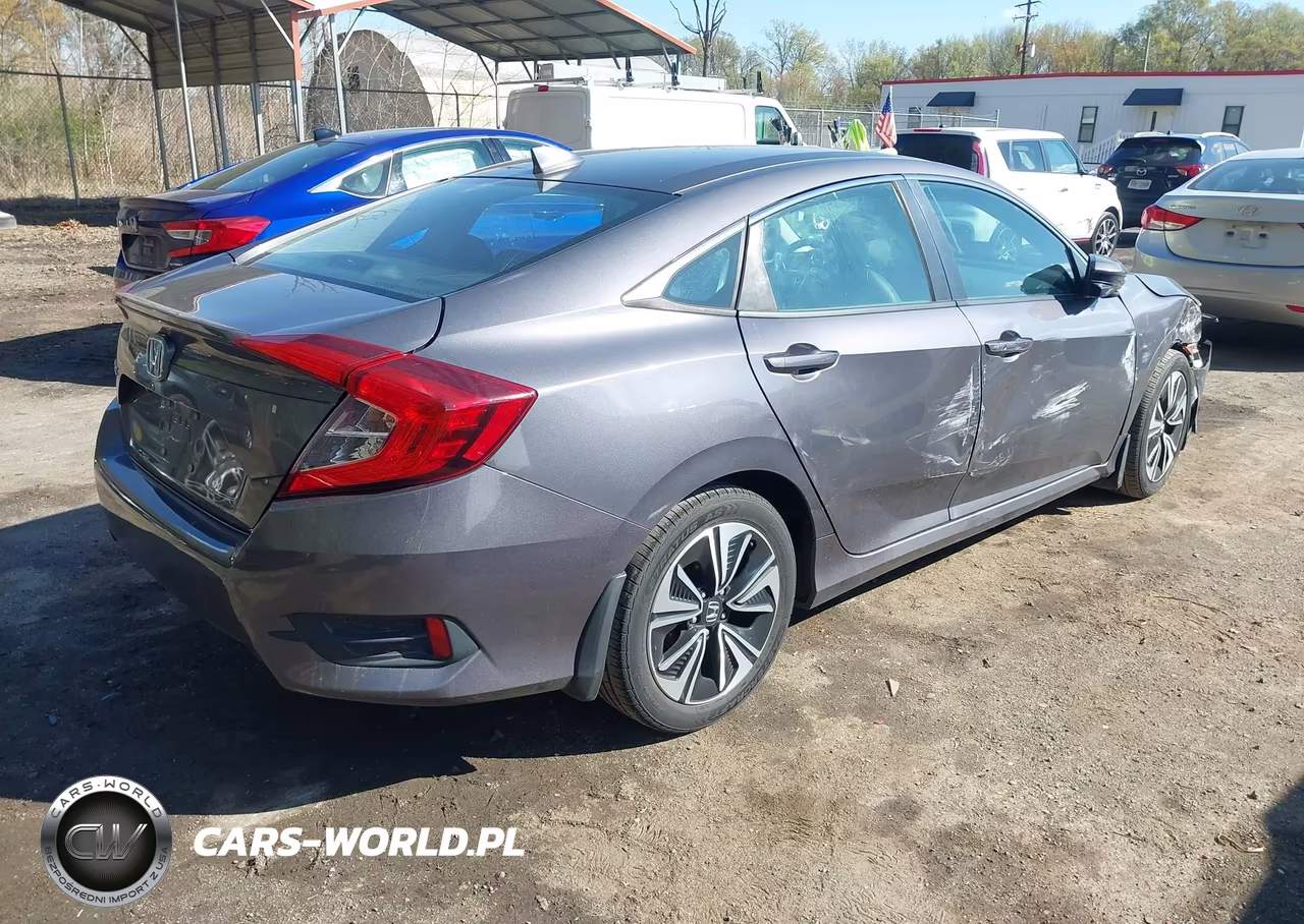 2017 Honda Civic Ex-L VIN:2HGFC1F73HH651868 - 4