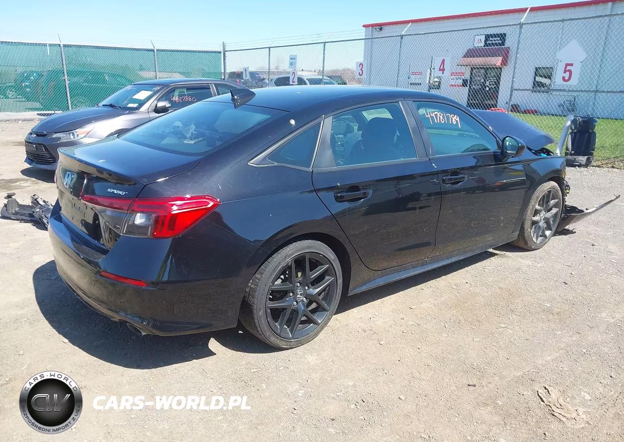 2023 Honda Civic Sport VIN:2HGFE2F57PH523226 - 4