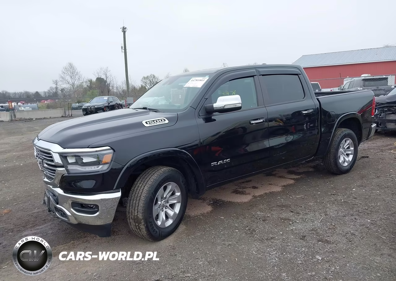2021 Ram 1500 Laramie 4X4 5'7 Box VIN:1C6SRFJT5MN635483 - 2