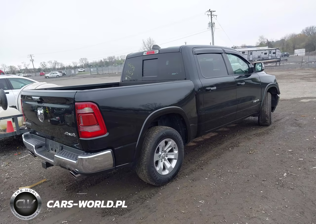2021 Ram 1500 Laramie 4X4 5'7 Box VIN:1C6SRFJT5MN635483 - 4