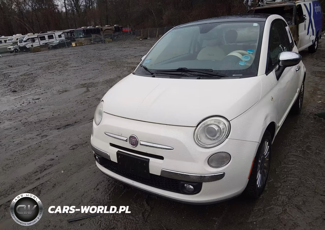 2012 Fiat 500 Lounge VIN:3C3CFFCR3CT119813 - 2