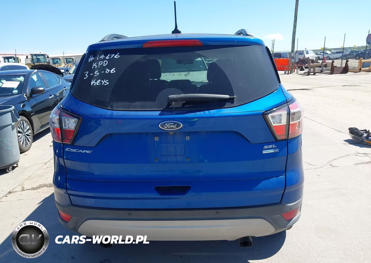 2018 Ford Escape Sel VIN:1FMCU9HD3JUA42164 - 17