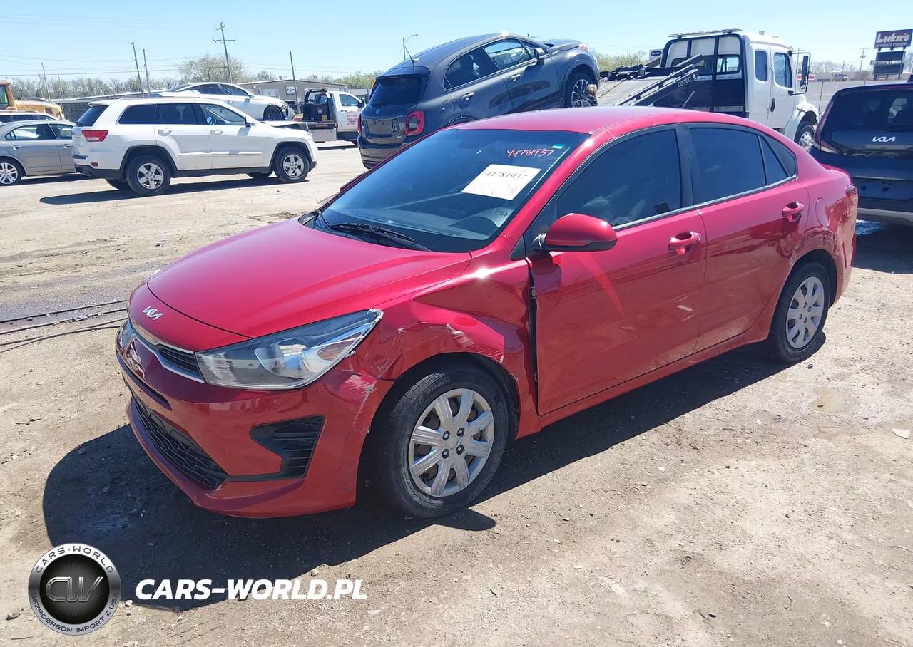 2022 Kia Rio S VIN:3KPA24AD3NE449324 - 2