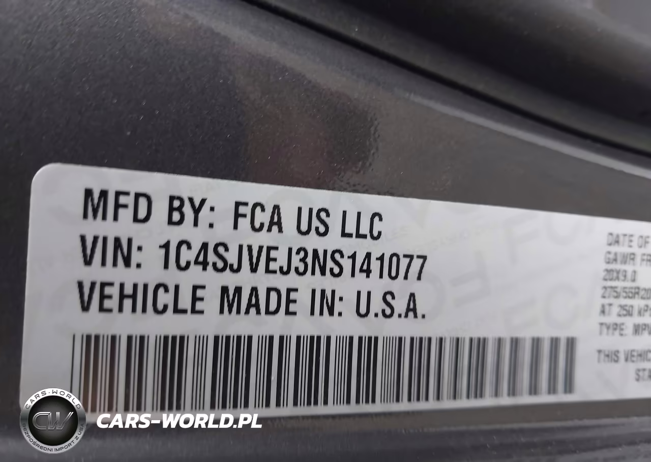 2022 Jeep Grand Wagoneer Series I 4X4 VIN:1C4SJVEJ3NS141077 - 9