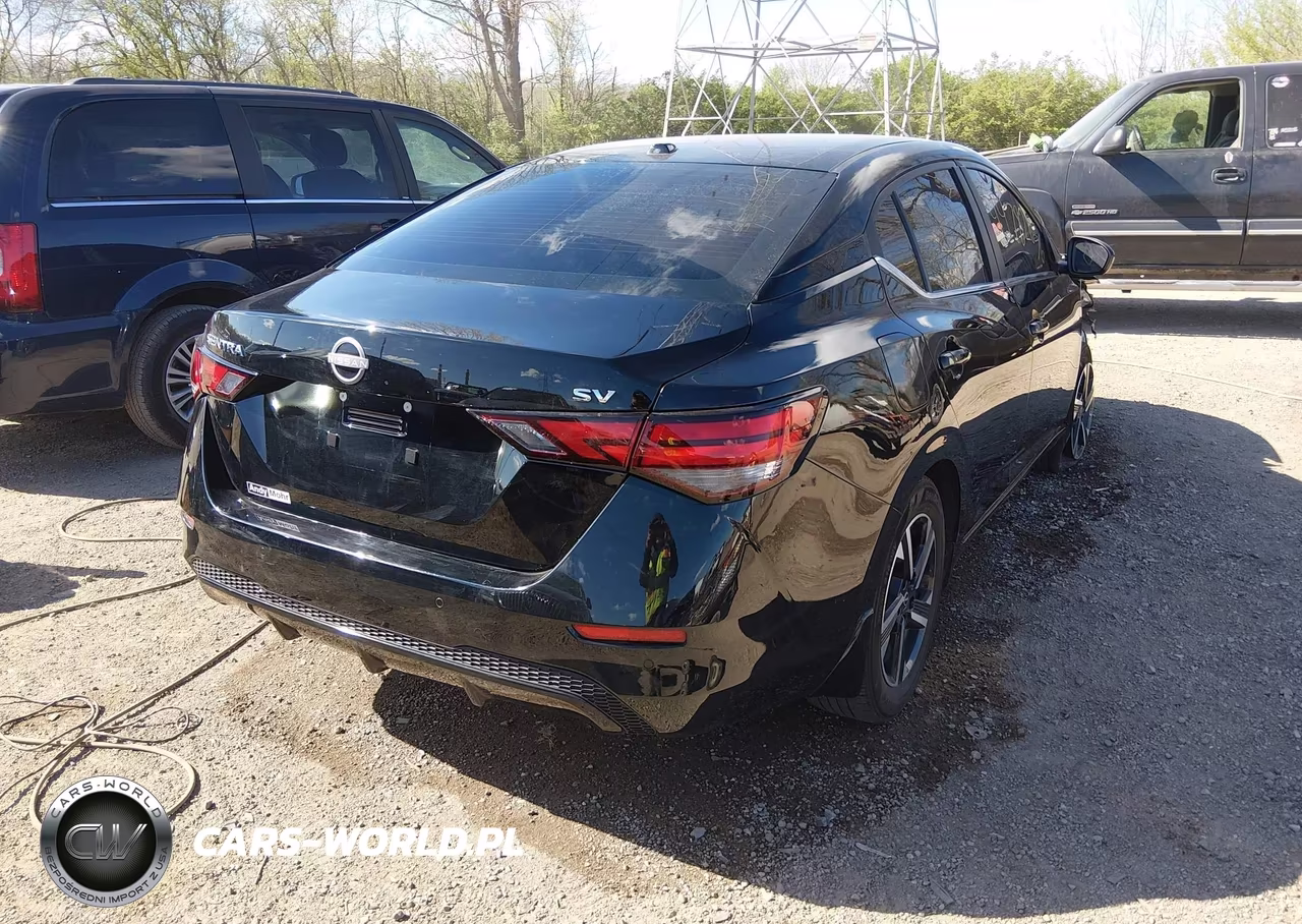2024 Nissan Sentra Sv Xtronic Cvt VIN:3N1AB8CV2RY207418 - 4