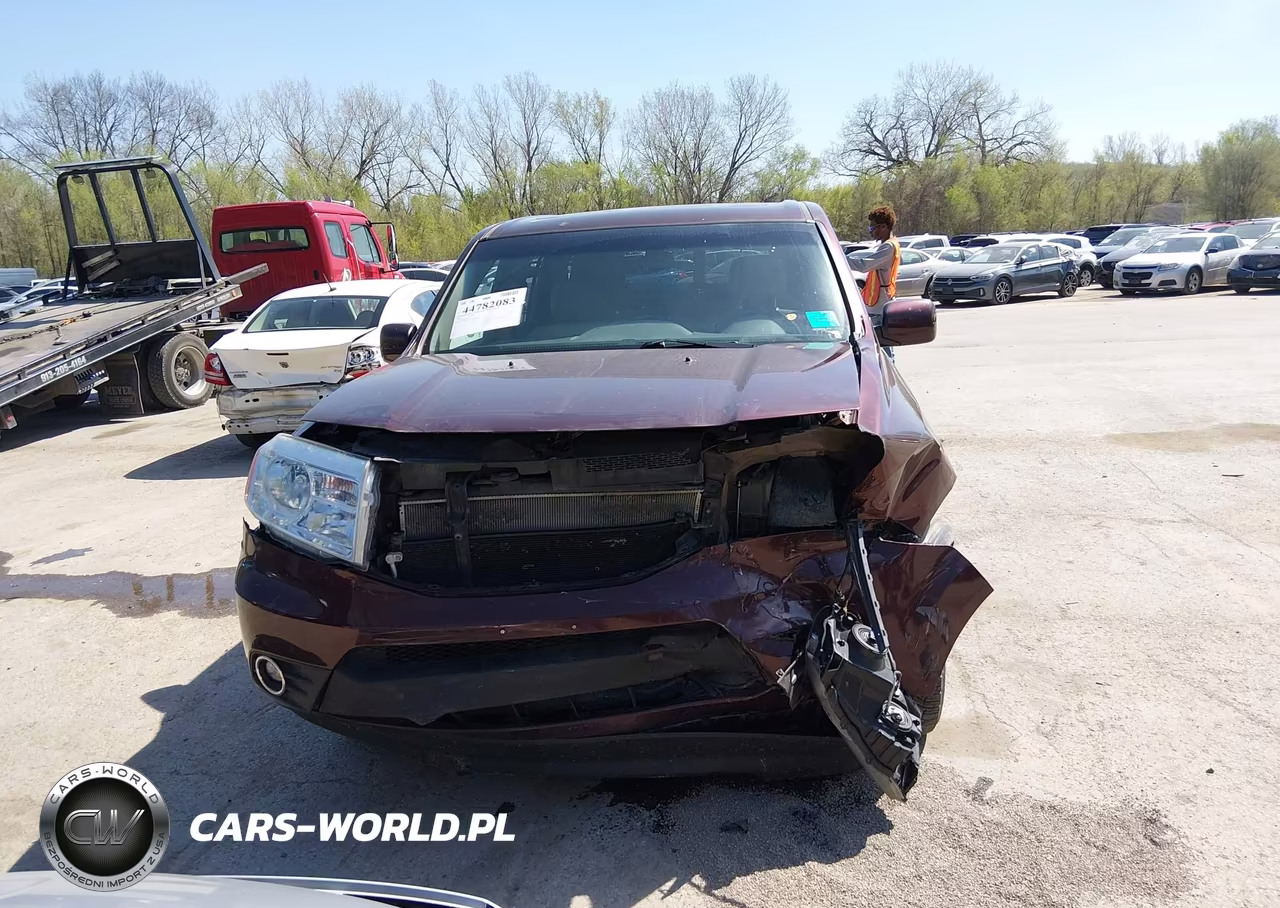 2012 Honda Pilot Ex-L VIN:5FNYF4H54CB045182 - 13