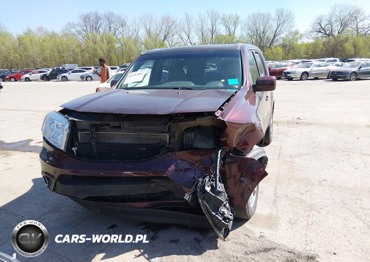 2012 Honda Pilot Ex-L VIN:5FNYF4H54CB045182 - 6