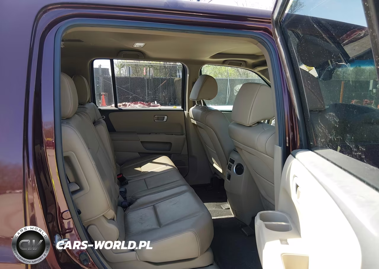 2012 Honda Pilot Ex-L VIN:5FNYF4H54CB045182 - 8