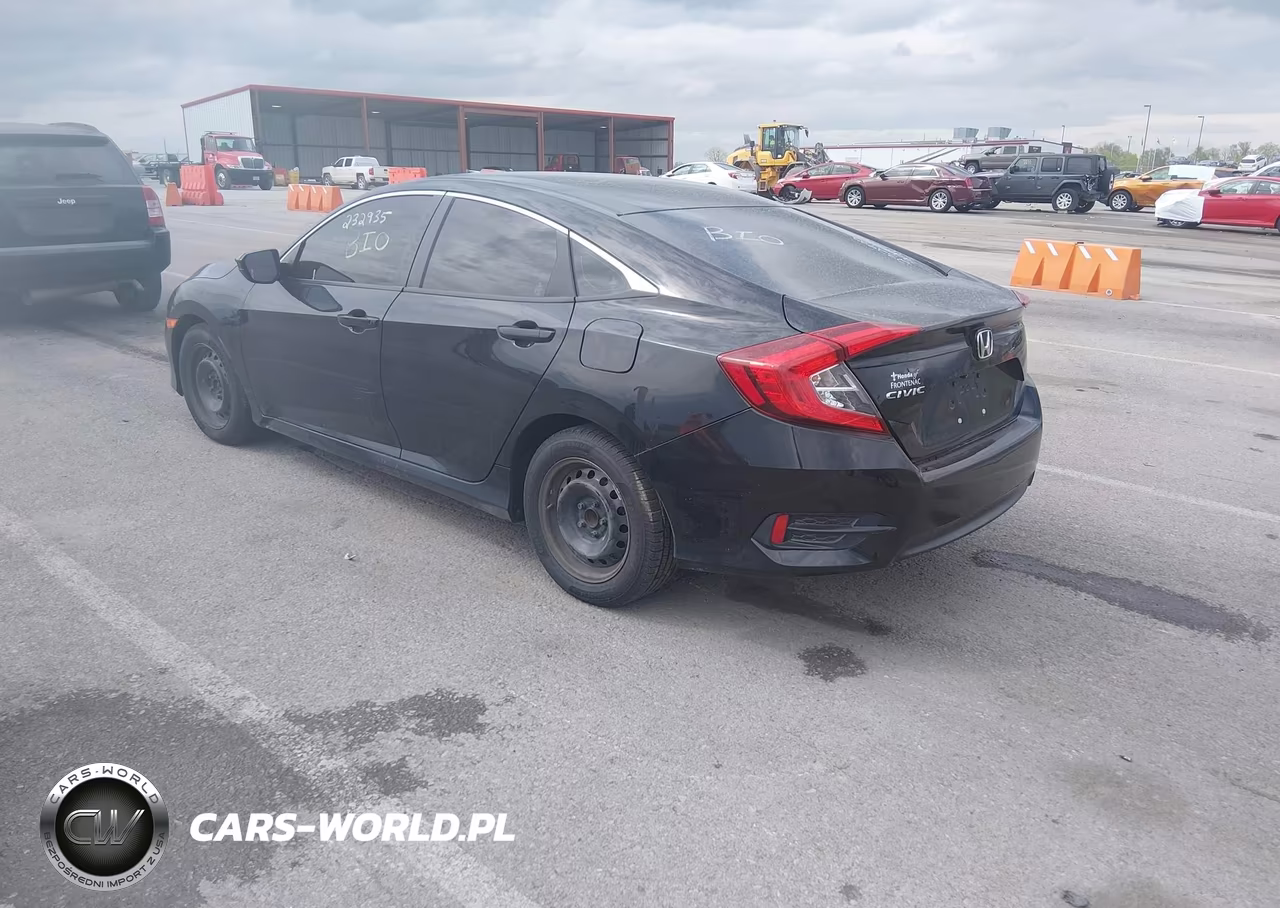 2016 Honda Civic Lx VIN:19XFC2F54GE010452 - 3