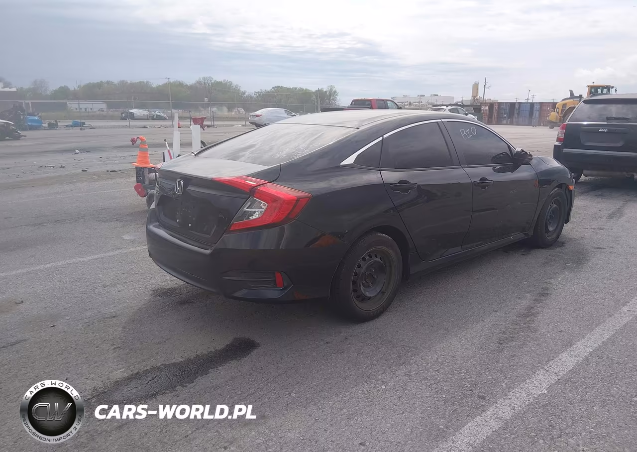 2016 Honda Civic Lx VIN:19XFC2F54GE010452 - 4