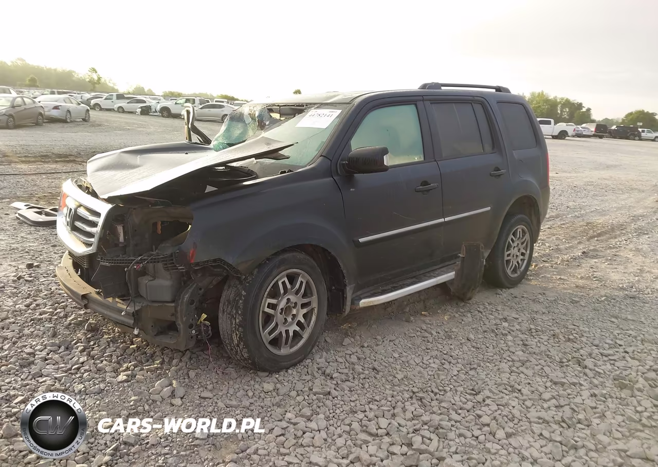 2012 Honda Pilot Touring VIN:5FNYF4H90CB053587 - 2