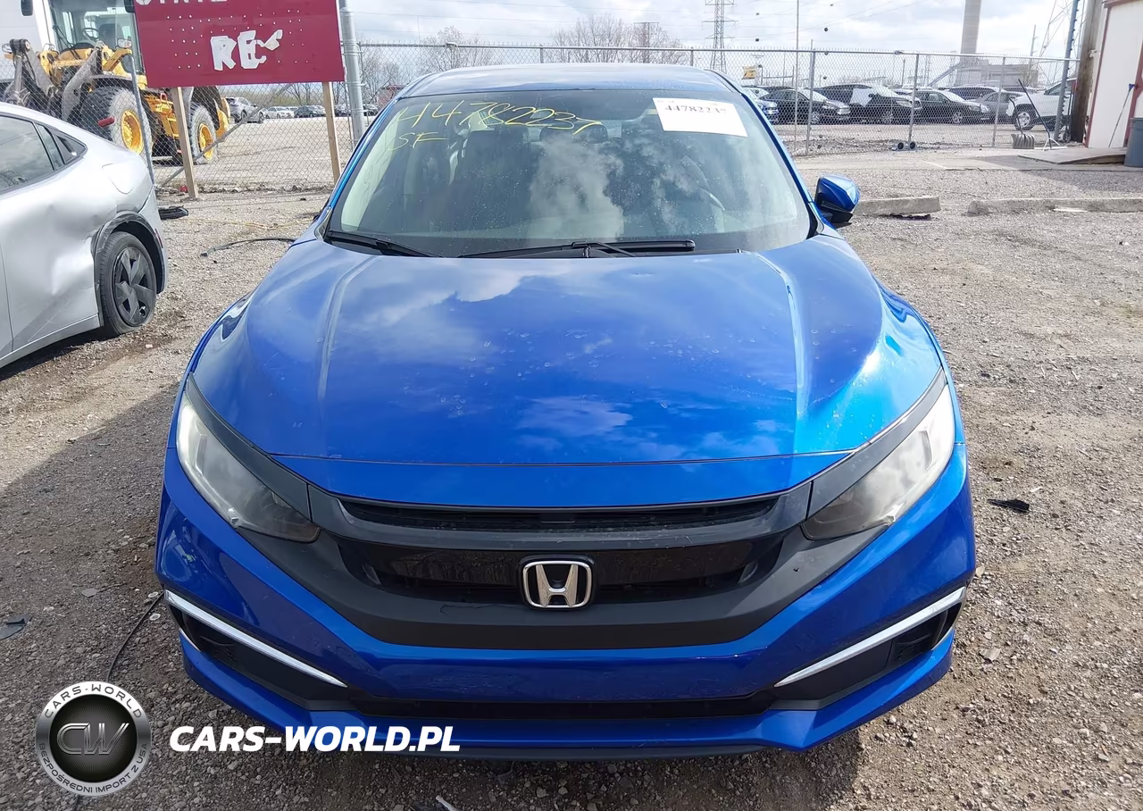 2020 Honda Civic Lx VIN:2HGFC2F66LH548319 - 12