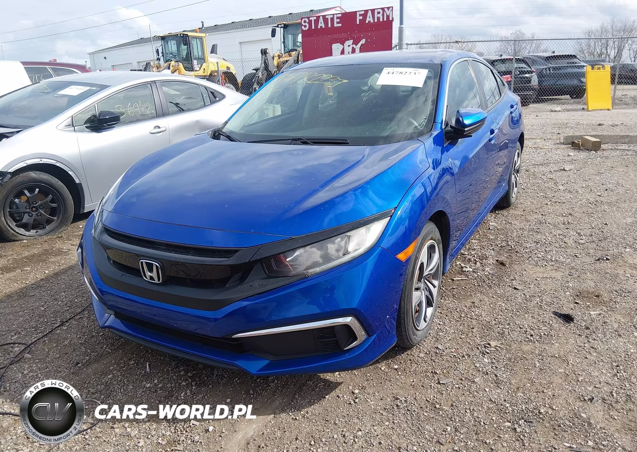 2020 Honda Civic Lx VIN:2HGFC2F66LH548319 - 2
