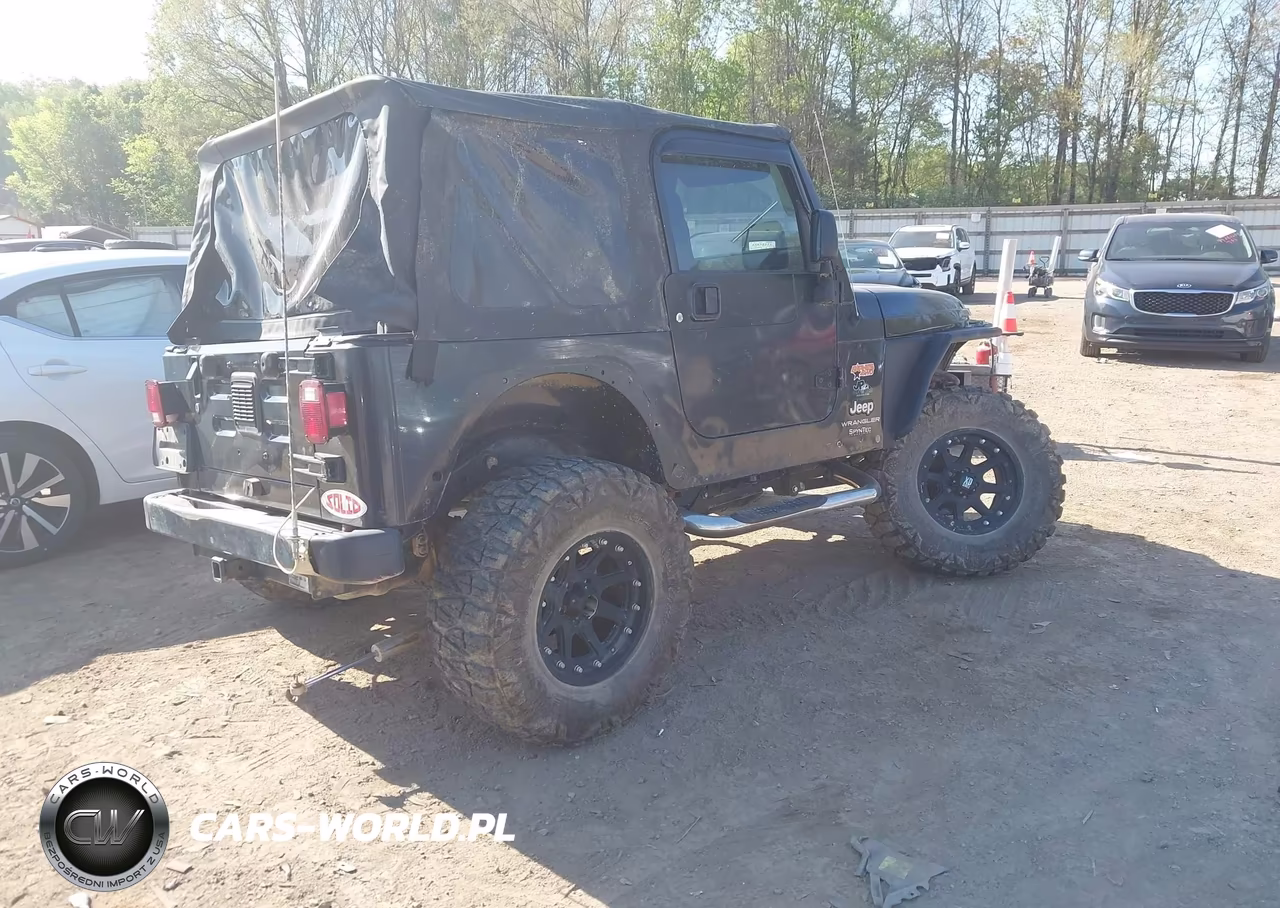 2003 Jeep Wrangler X VIN:1J4FA39S83P365027 - 4