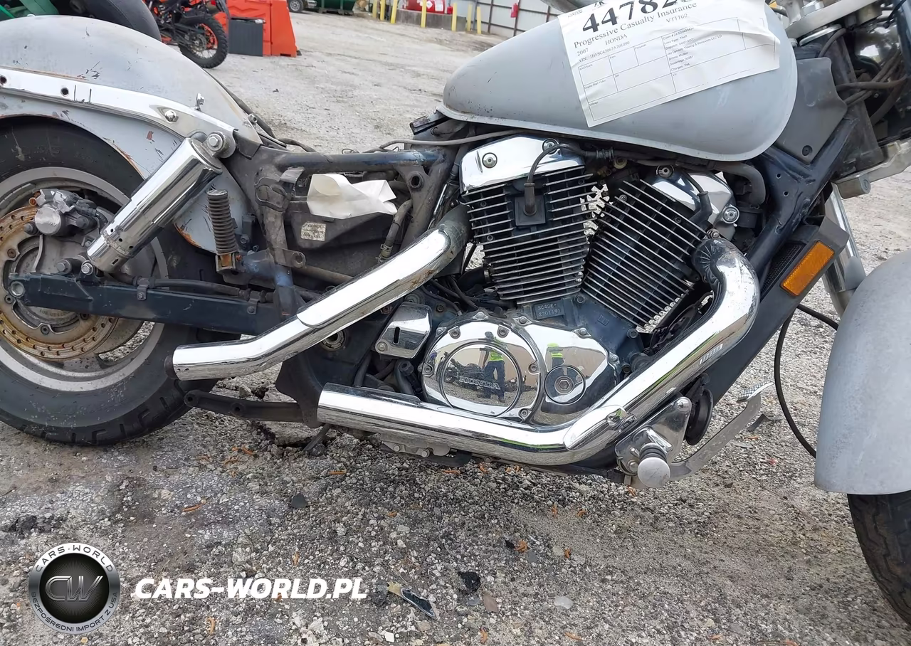2007 Honda Vt1100 C2 VIN:1HFSC43067A701090 - 8