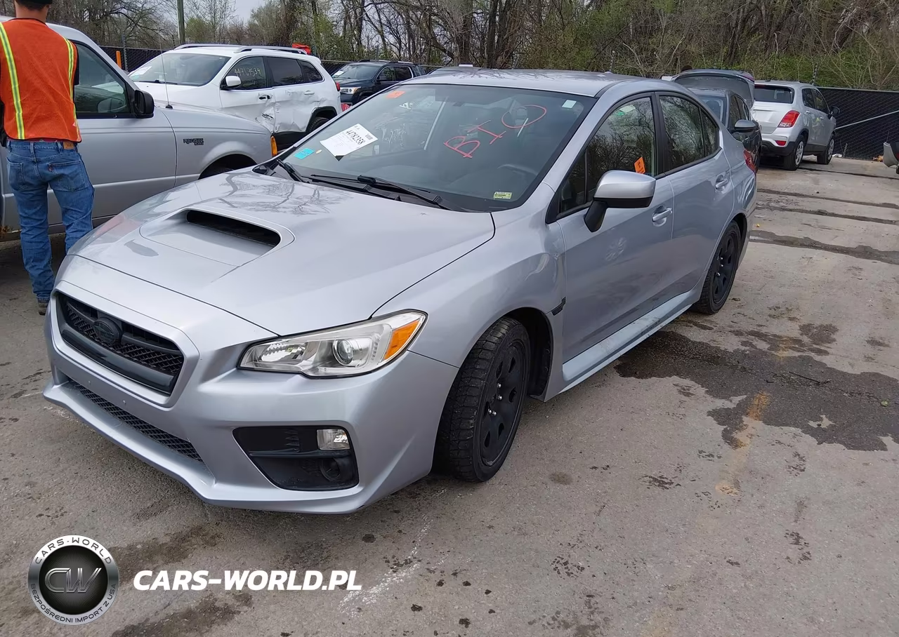 2016 Subaru Wrx VIN:JF1VA1B65G9813727 - 2