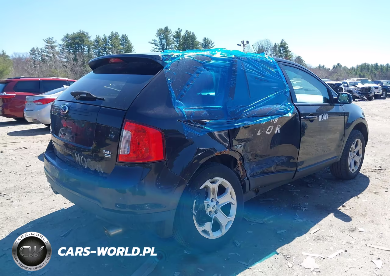 2014 Ford Edge Sel VIN:2FMDK4JC9EBB47592 - 4
