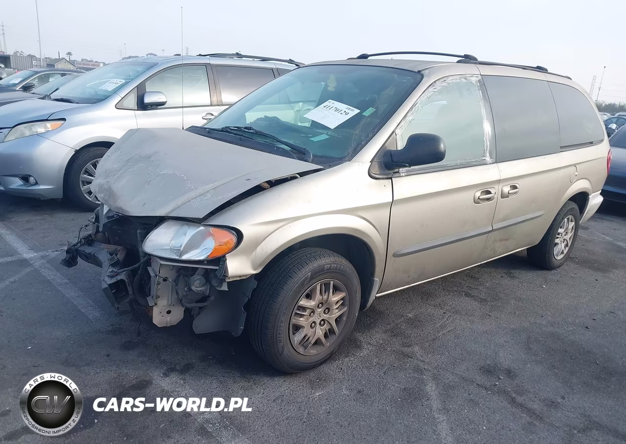 2003 Dodge Grand Caravan El VIN:2D4GP34L93R201215 - 2