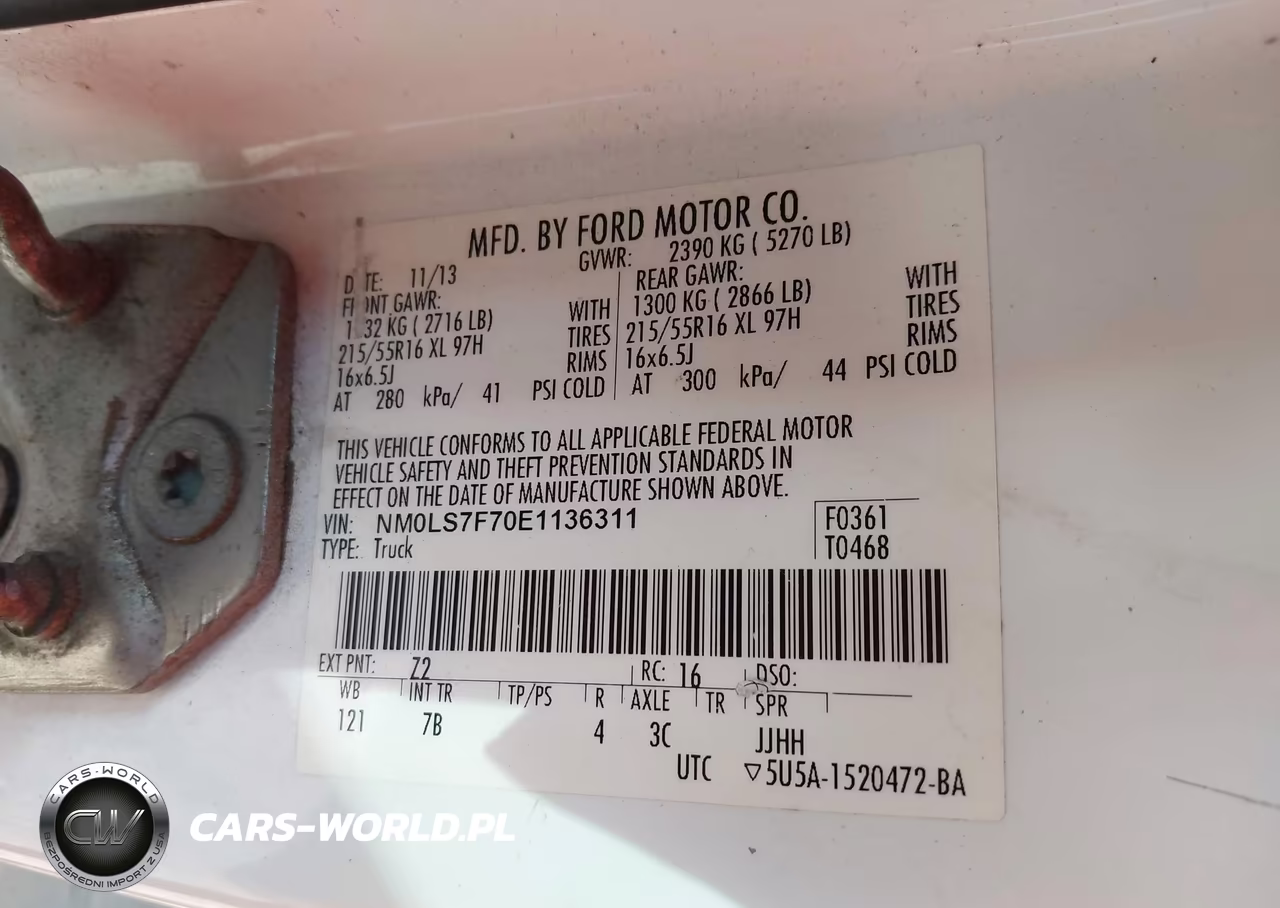 2014 Ford Transit Connect Xlt VIN:NM0LS7F70E1136311 - 9